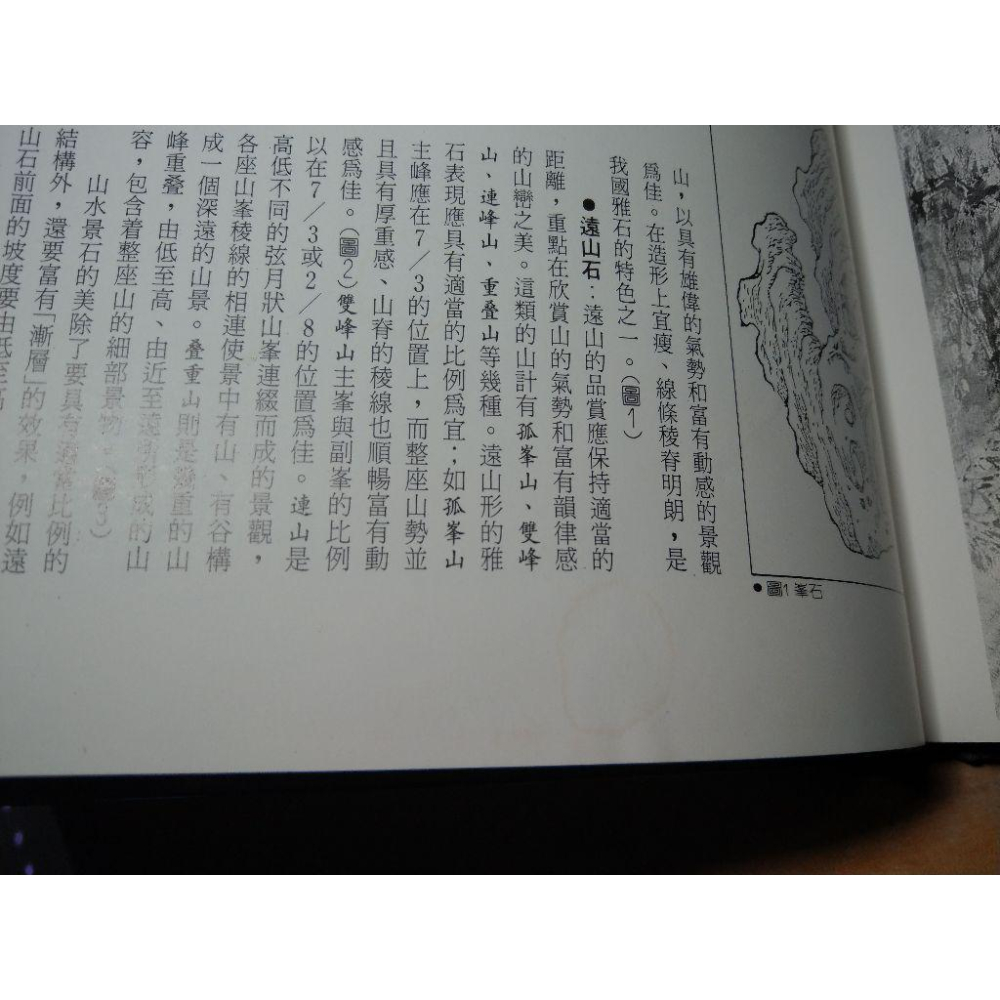 (附書盒)石之美：賞石藝術的起源、中國藝術的起源與發展 (泛黃、書斑)│蔡丁財│書、書盒、二手書│六成新-細節圖6