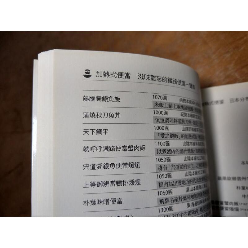 日本鐵路便當大全(泛黃、書斑)│鐵路便當 女王：小林忍│尖端│日本 鐵路便當 大全│七成新-細節圖5