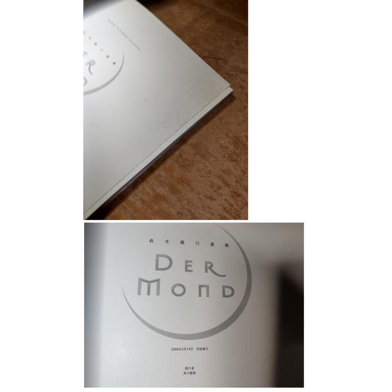 (2000年初版、台灣國際角川書店 發行)DER MOND：貞本義行畫集(膠裝裂損)│台灣角川│貞本義行 畫集│六成新-細節圖9