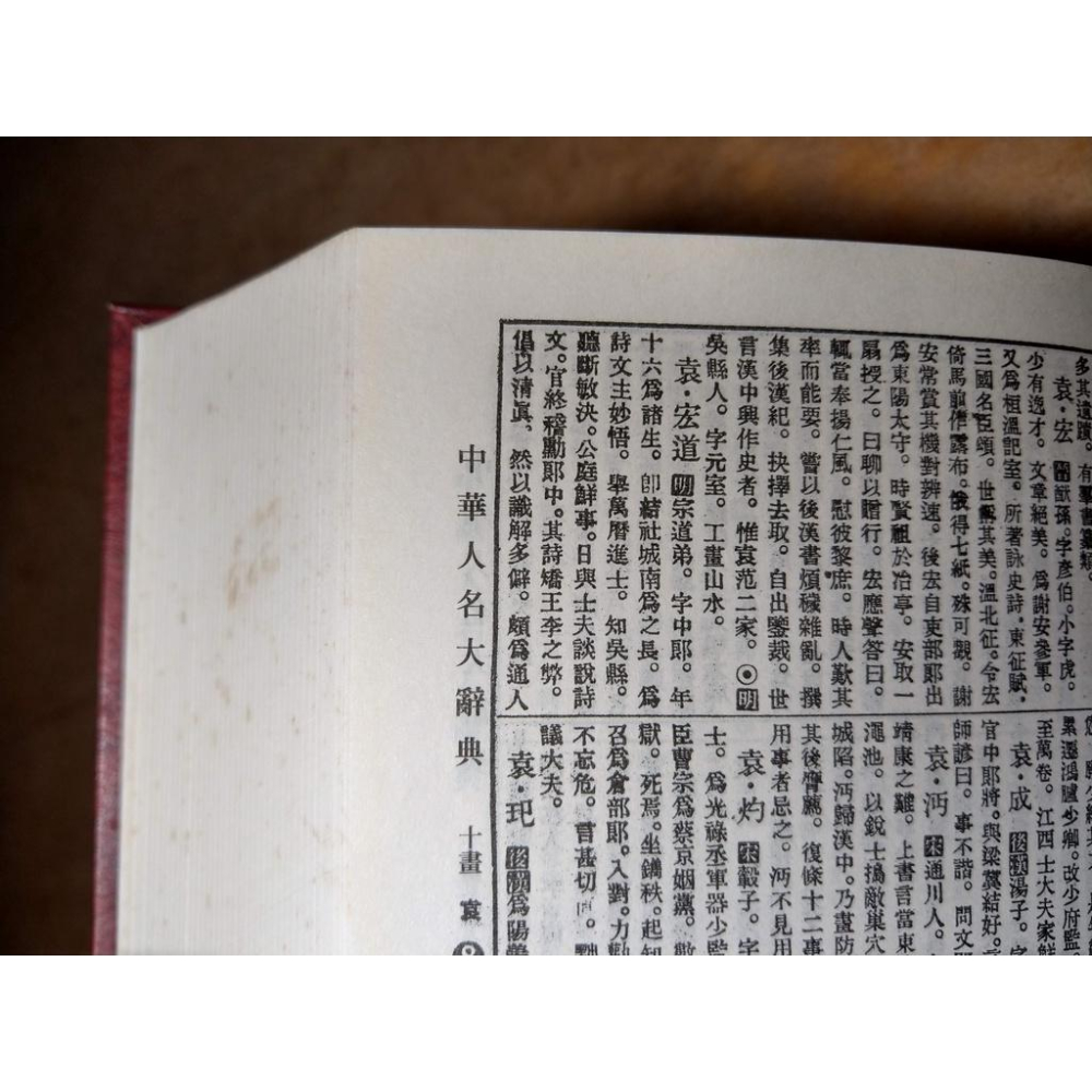 中華人名大辭典(泛黃、多書斑)│拓荒者半天子、陳信嘉│中華人名大詞典、中華人民大辭典、拓荒者 半天子│六成新-細節圖4