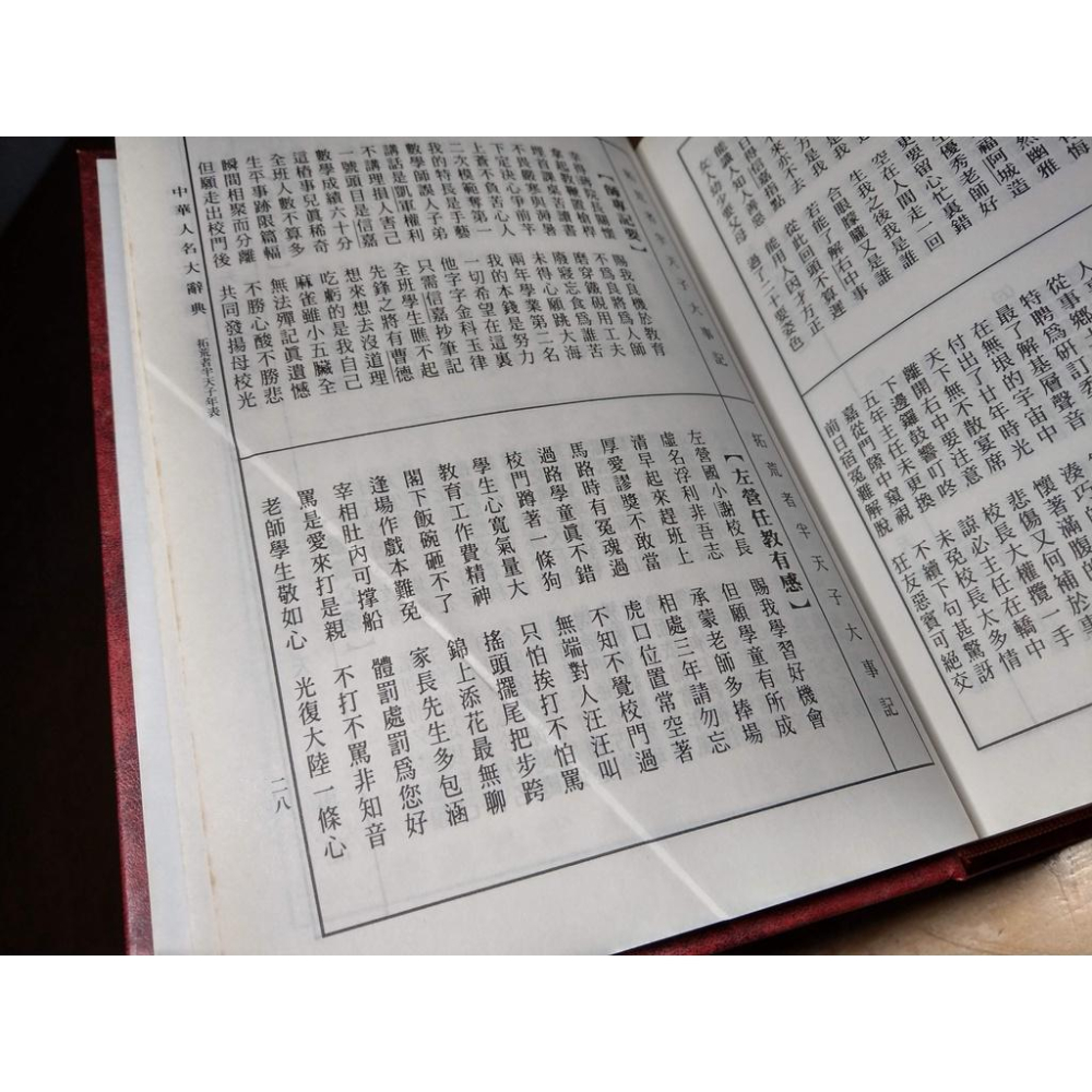 中華人名大辭典(泛黃、多書斑)│拓荒者半天子、陳信嘉│中華人名大詞典、中華人民大辭典、拓荒者 半天子│六成新-細節圖7