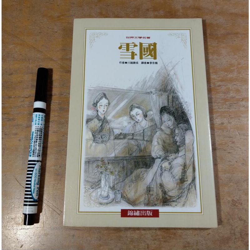 雪國(泛黃、多書斑)│川端康成、李永熾 譯│錦繡 出版│世界文學名著 雪國│六成新-細節圖2