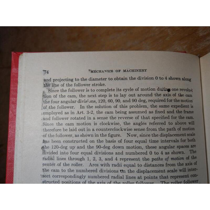 (民國61年、原文書)Mechanics of Machinery(已泛黃、多書斑)│Ham、Crane│興業圖書│老書-細節圖7