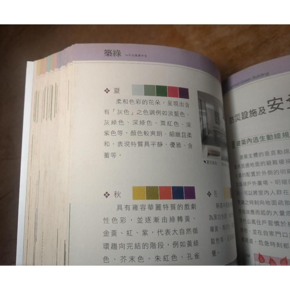 築綠：心次元健康好宅(已泛黃、多書斑)│陳宗鵠│詹氏書局│圖書老舊-細節圖5
