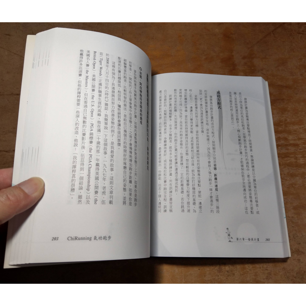 氣功跑步：身心平衡的跑步新思維│丹尼 爵爾│禾宏│氣功 跑步、書、二手書│七成新-細節圖7