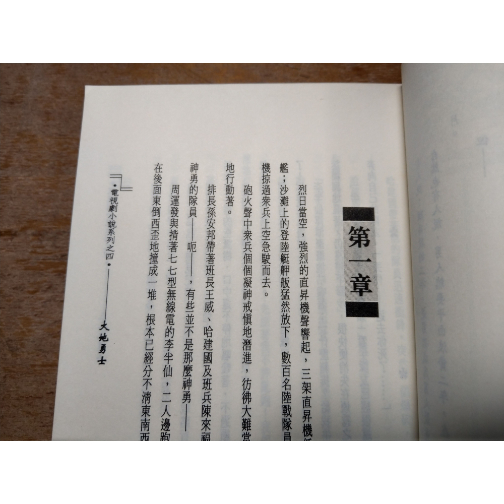 (民國82年 初版、二手書)大兵日記：大地勇士│陳齡│萬盛│小說、書、陳為民│六成新-細節圖6