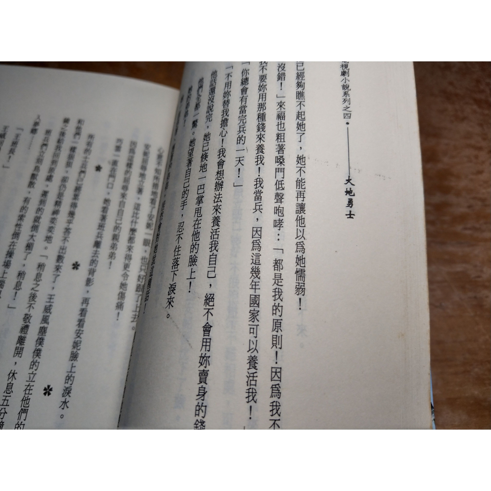 (民國82年 初版、二手書)大兵日記：大地勇士│陳齡│萬盛│小說、書、陳為民│六成新-細節圖8