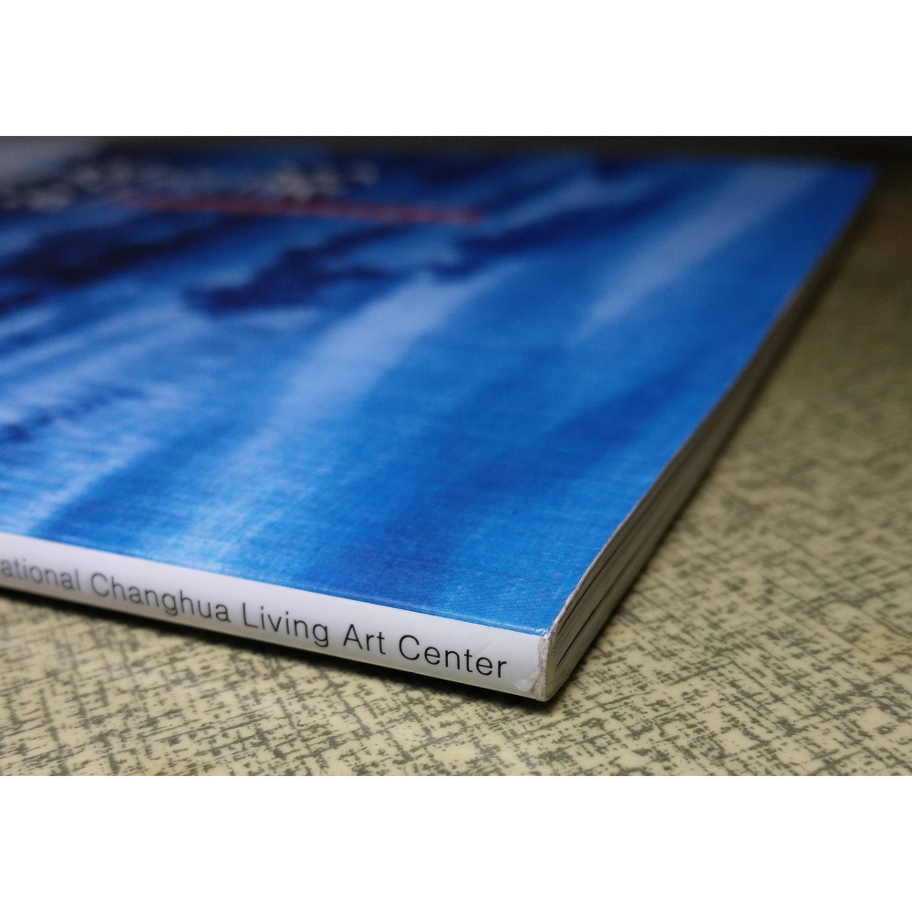 (作者 簽名)台灣本色‧渲染菁彩：陳景林天然染色創作展專輯│陳景林│國立彰化生活美學館│藍染、書、二手書│七成新-細節圖4