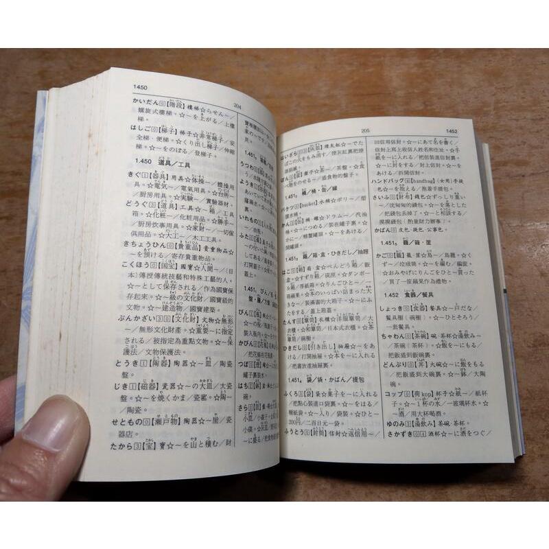 (袖珍本)日語分類辭典(泛黃、書斑)│李人先│致良│9789577861313 │六成新-細節圖8