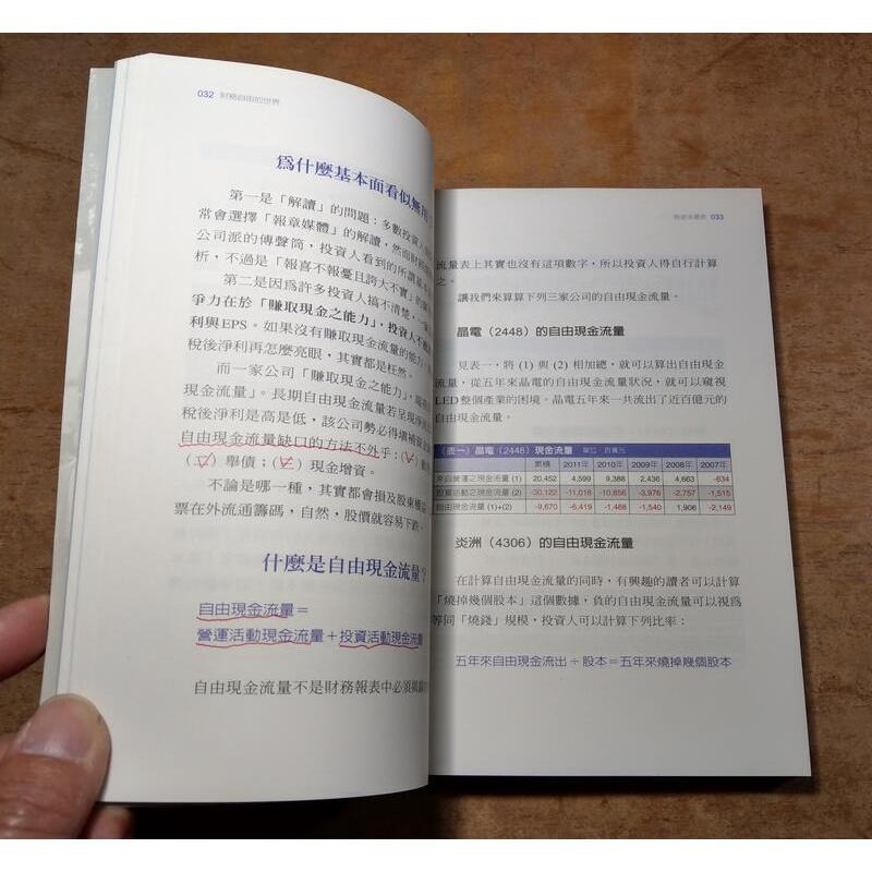 財務自由的世界：財務分析就是一場投資的戰爭(有劃線註記)│黃國華│先覺│七成新-細節圖6