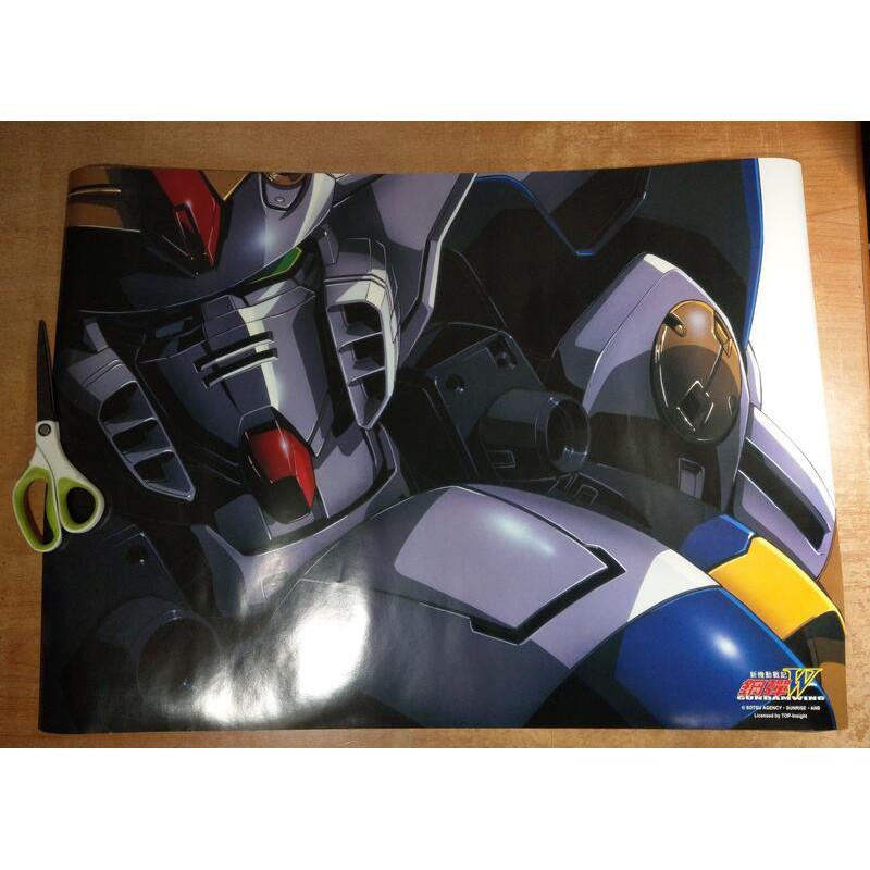 新機動戰記鋼彈W：Gundamwing海報2張，附收藏筒│Top-Insight│Gundam wing│七成新-細節圖4