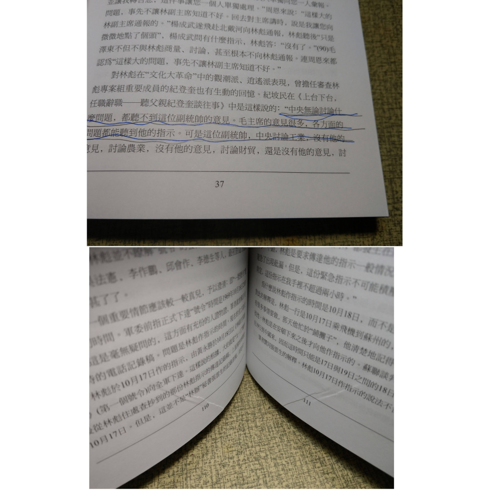 (2004年 第一版)重審林彪罪案：上冊+下冊 2書 (泛黃斑)│丁凱文│明鏡│重審林彪罪案上下、1版、林彪、書│七成新-細節圖6