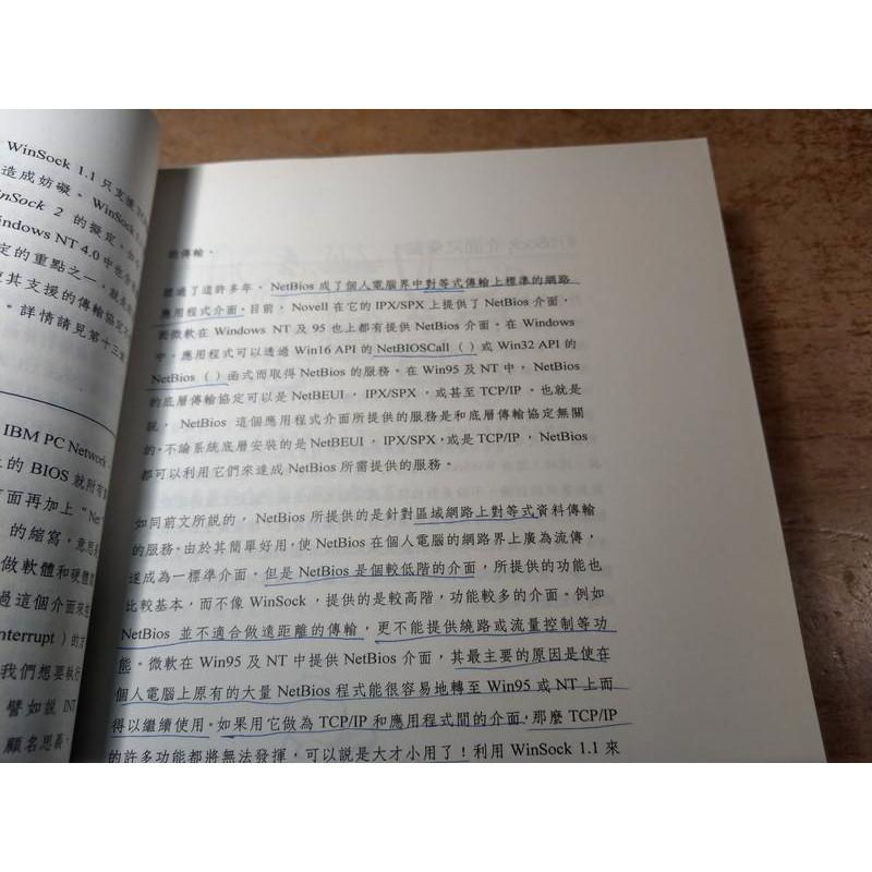WinSock網路程式設計之鑰(無光碟)│黃俊堯│資訊人│六成新-細節圖8