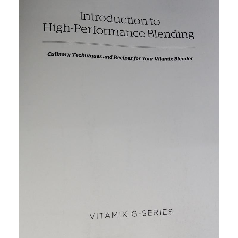 二手書Vitamix Introduction to High Performance Blending book七成新-細節圖3