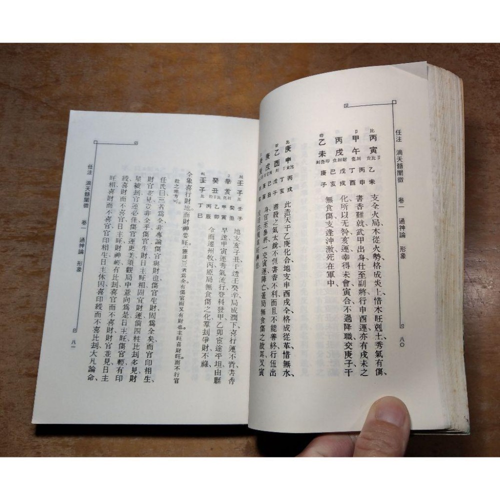 滴天髓闡微(泛黃斑、許多劃記)│袁樹珊、袁紹珊│老書-細節圖7