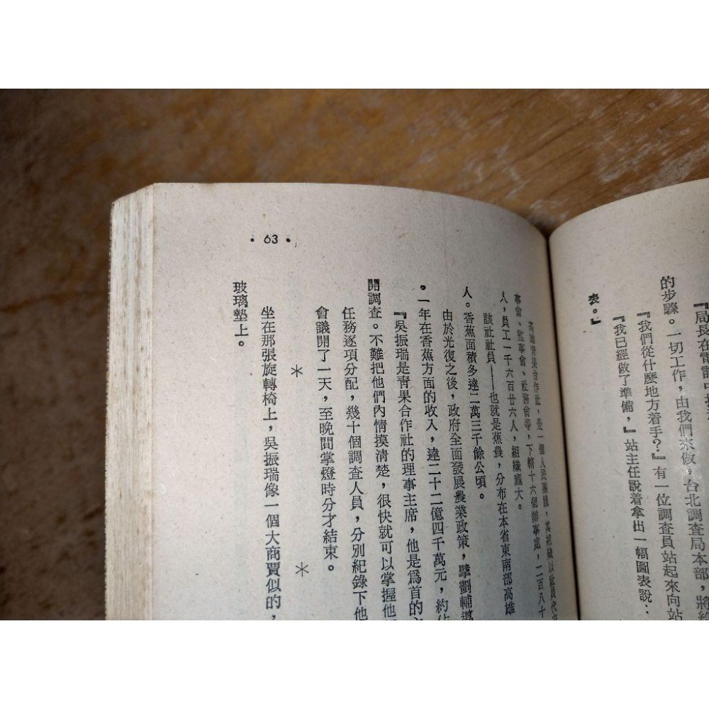 天羅地網：調查局的故事之一(泛黃、多書斑)│李勇│皇冠│書、二手書、調查局 的故事 之一、內文：香蕉、吳振瑞│老書-細節圖5