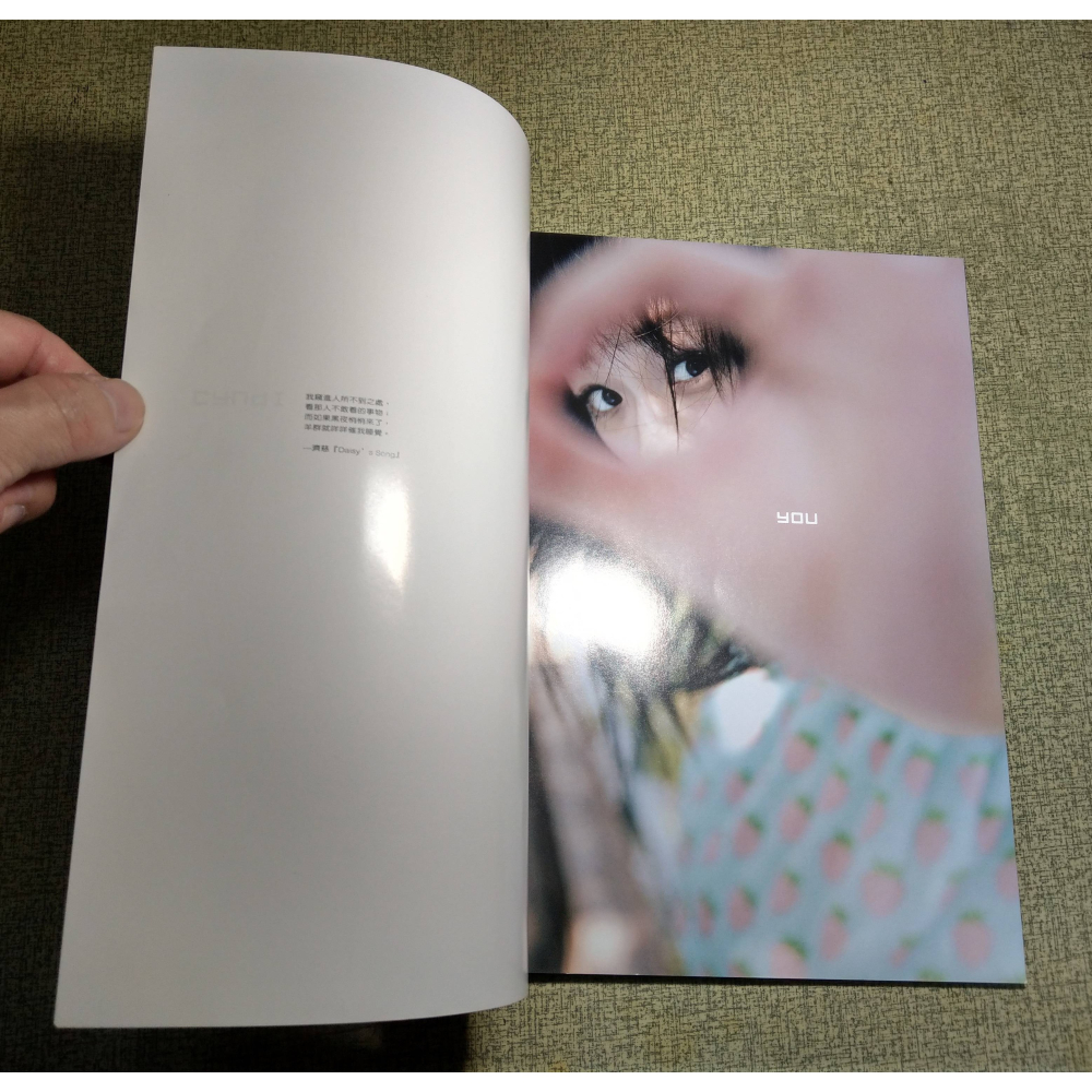 王心凌 愛你：私密獨白寫真冊│Cyndi Loves You│王心凌愛你、寫真冊、寫真書、寫真集、私密獨白寫真集│七成新-細節圖9