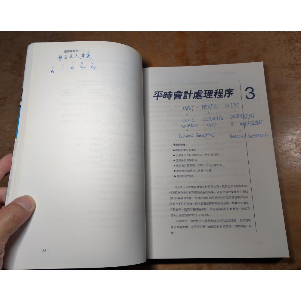 餐旅會計學(許多劃記)│陳琪婷、Elisa│培生│書、二手書│六成新-細節圖6