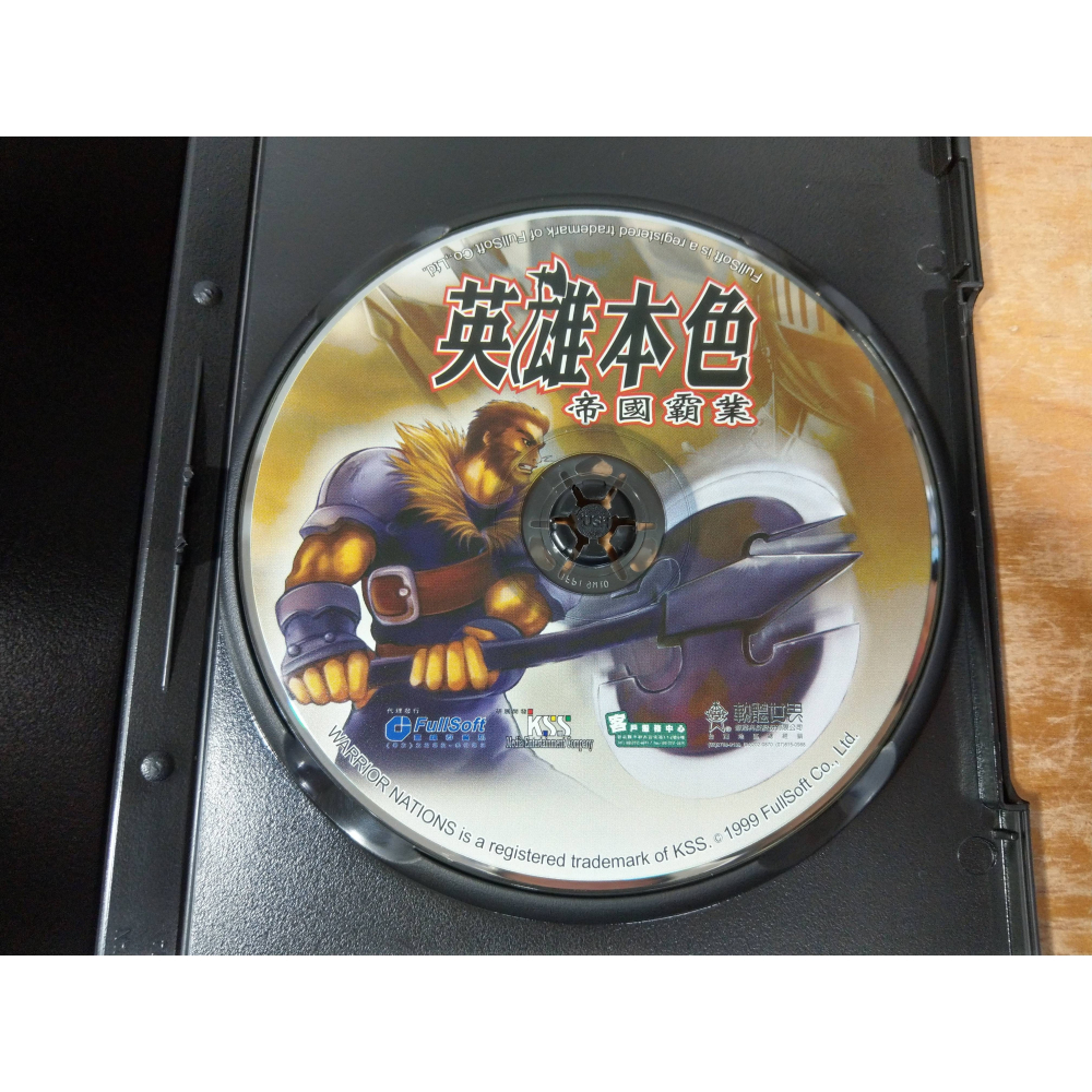 (PC GAME)英雄本色 帝國霸業：1光碟+1完全攻略傳 合售│富峰群│英雄本色帝國霸業、電腦遊戲、手冊│七成新-細節圖2