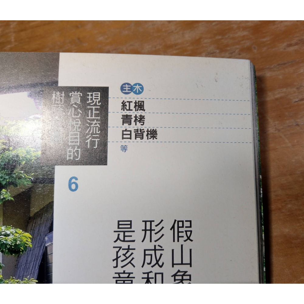 享受樹葉縫隙陽光點點的樹蔭庭園(泛黃、書斑)│永井一夫 │楓書坊│享受樹葉縫隙陽光點點の樹蔭庭園、書、二手書│七成新-細節圖7