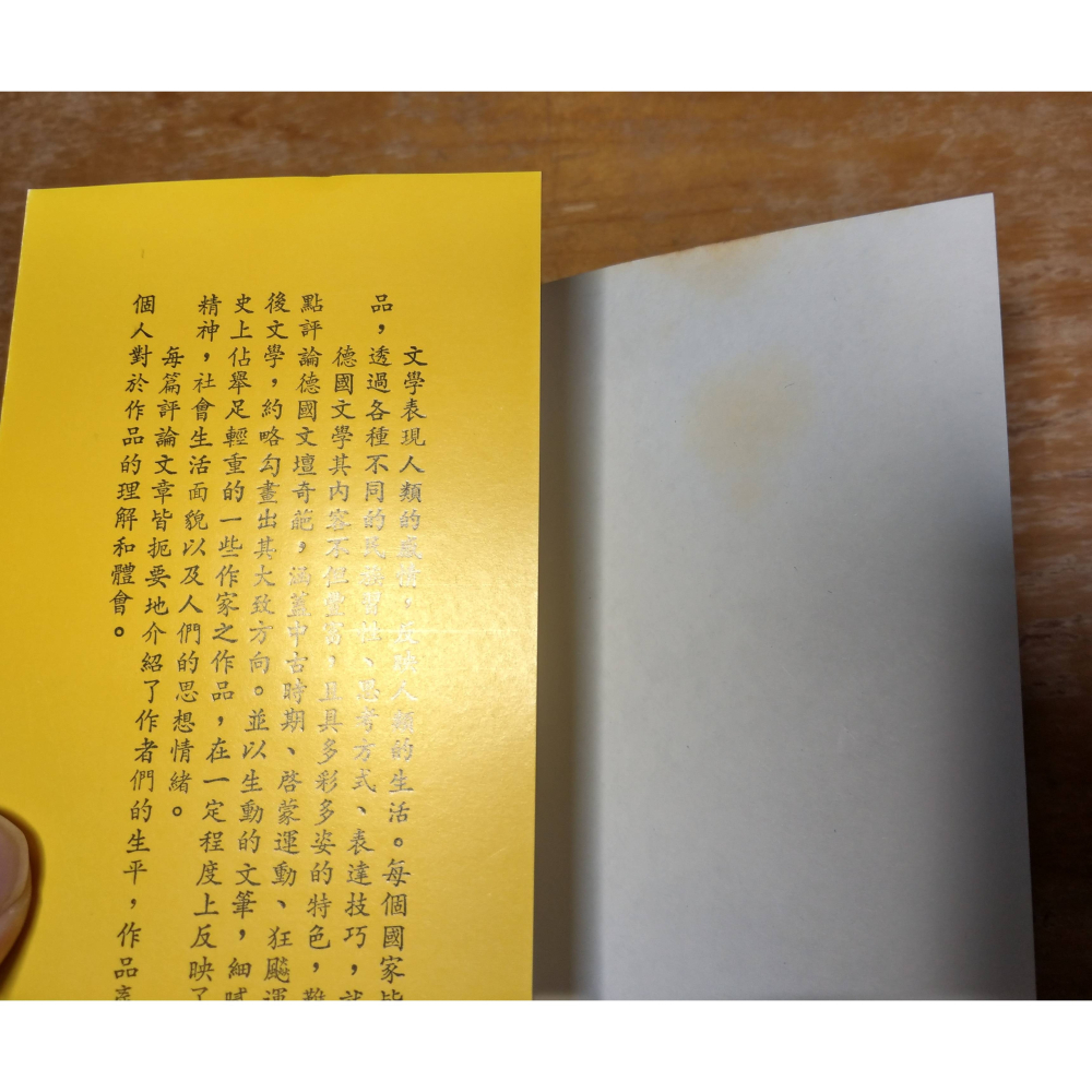 德國文學評論：上冊+下冊 2書合售│賴麗琇│臺灣商務│台灣商務、人人文庫、德國文學評論上下、上、下、上下、二手書│老書-細節圖9