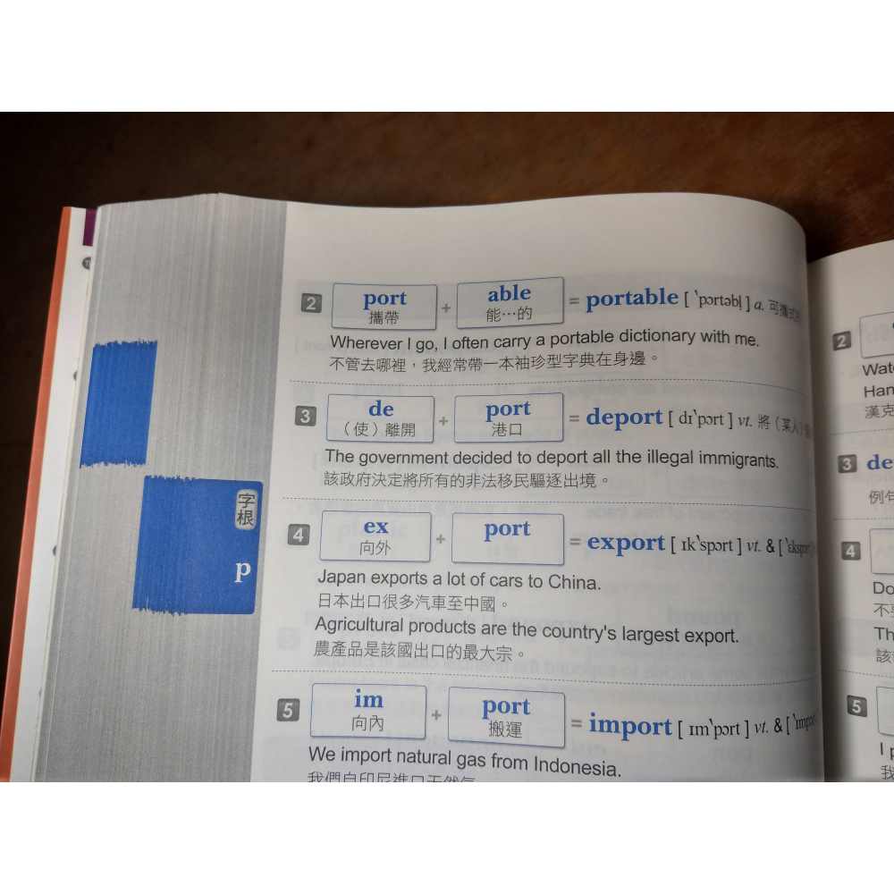 (書籍1本)快速記憶英文字首字根字尾│賴世雄│常春藤│快速記憶 英文 字首 字根 字尾、書、二手書│七成新-細節圖8