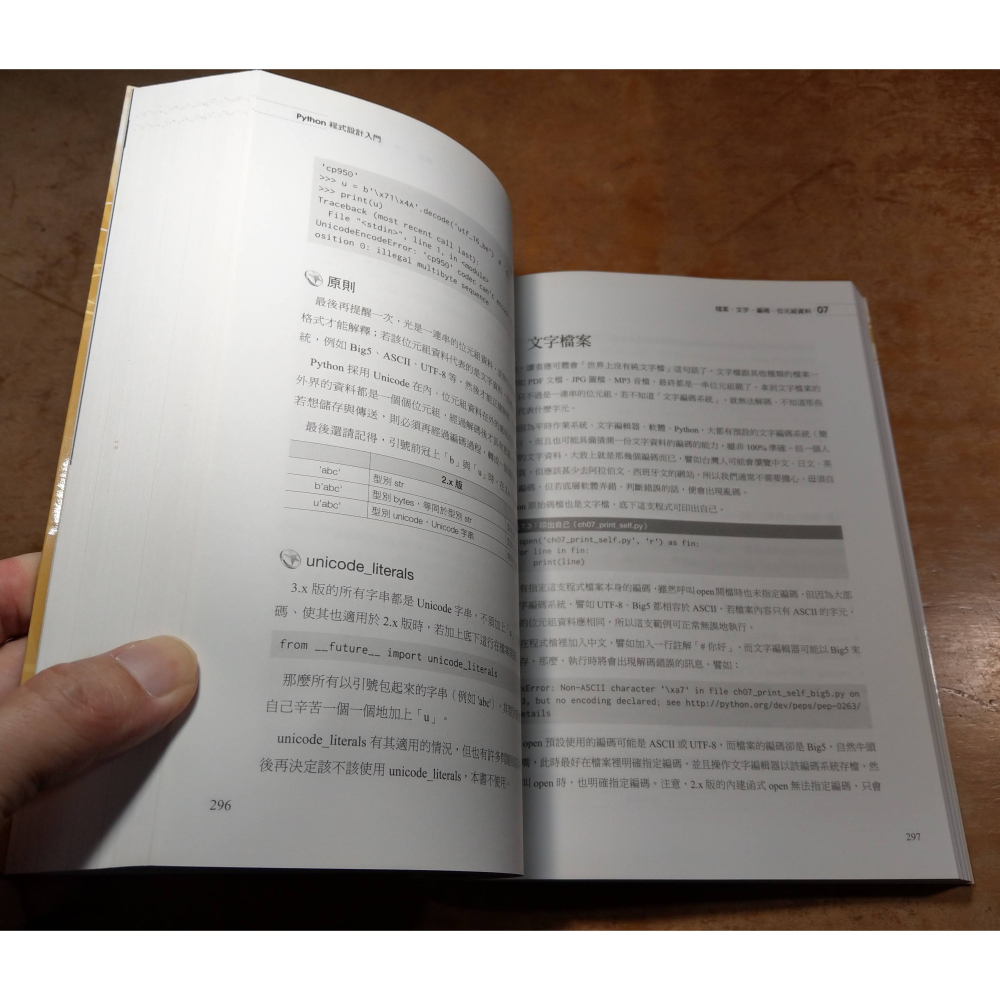 Python程式設計入門│葉難│博碩│程式設計 入門、書、二手書│七成新-細節圖7