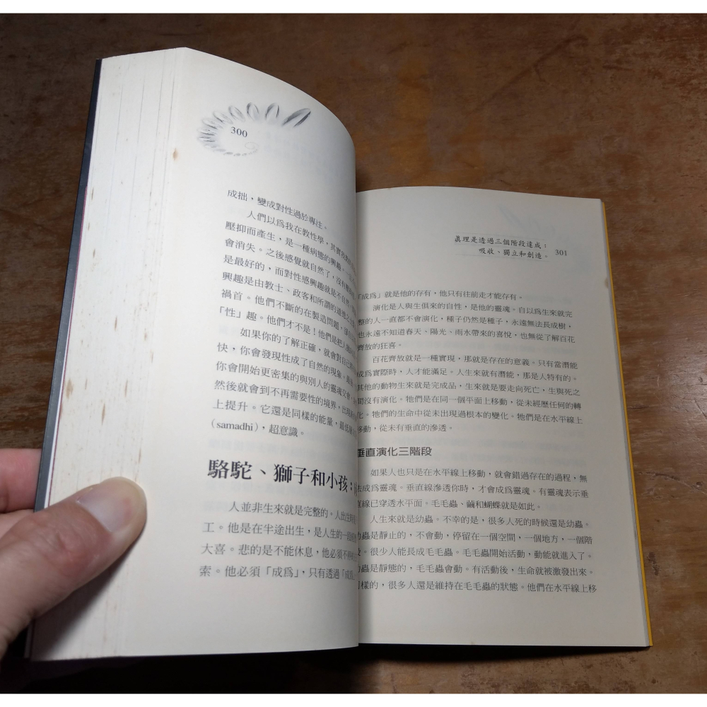 你必須無知：自由，從此開始(泛黃多書斑)│奧修、OSHO│天下│自由從此開始、書、二手書│老書-細節圖8