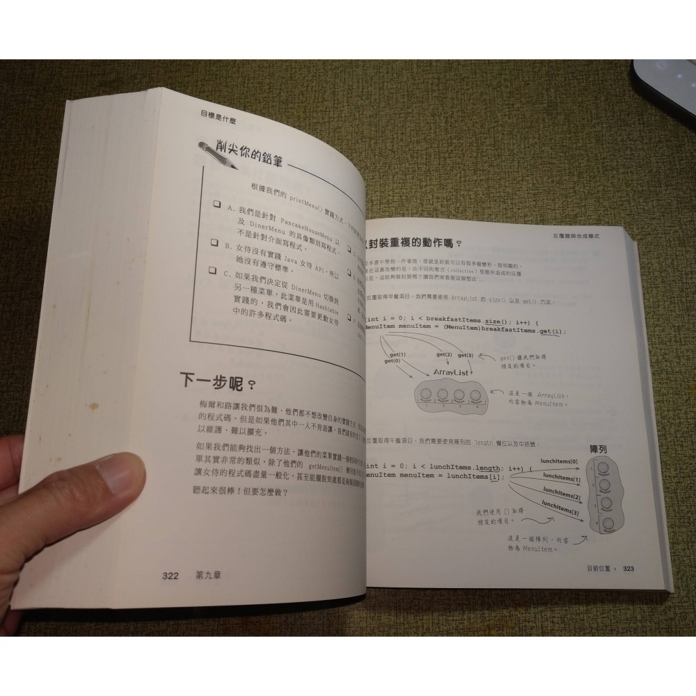 深入淺出設計模式(泛黃、書斑)│Eric、蔡學鏞│歐萊禮│深入淺出 設計模式、書、二手書│六成新-細節圖6