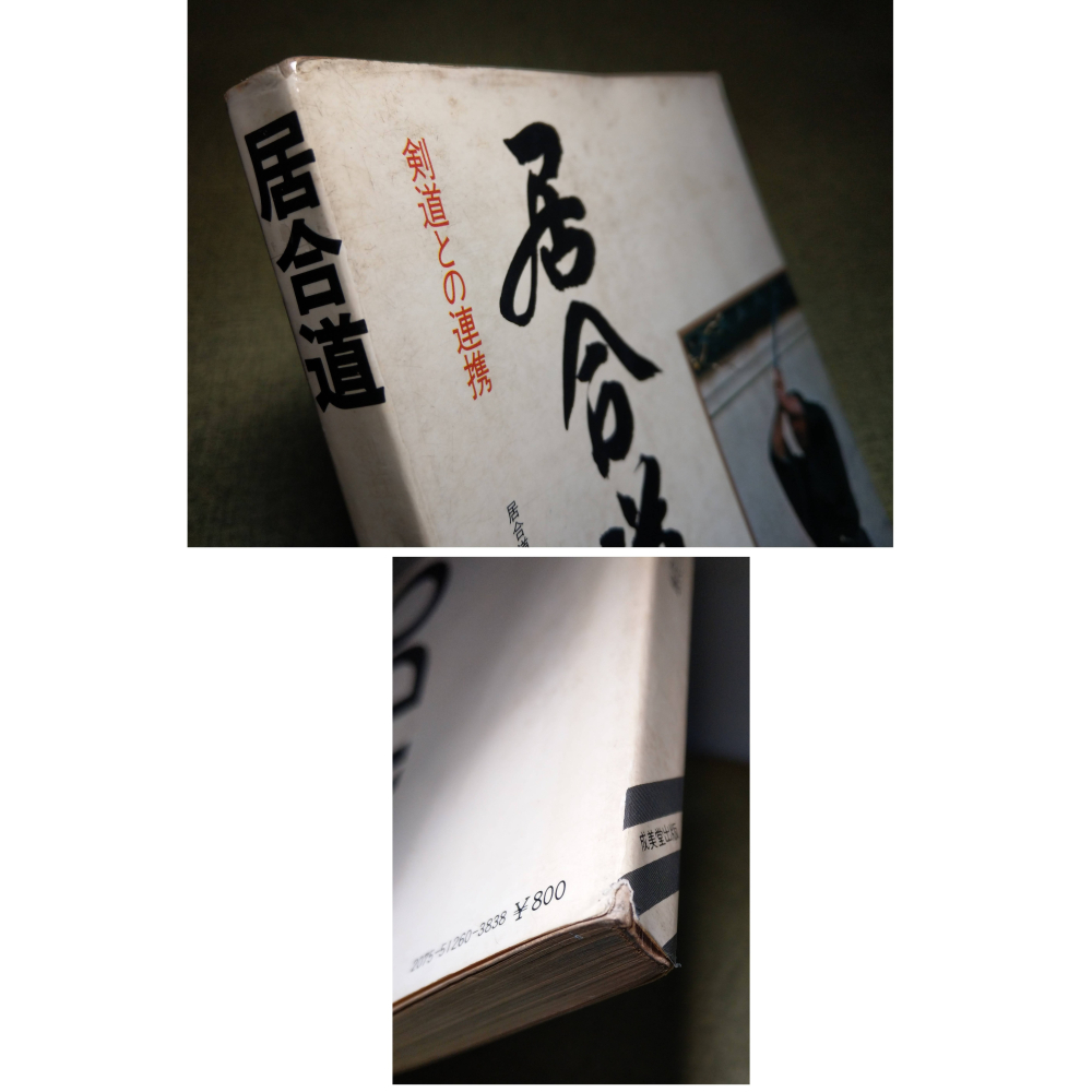 (日文書)居合道：劍道との連携(多泛黃斑)│居合道八段：中村泰三郎│成美堂│居合道 : 剣道との連携、書、二手書│老書-細節圖3