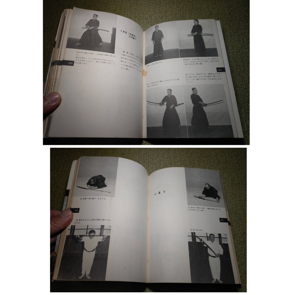 (日文書)居合道：劍道との連携(多泛黃斑)│居合道八段：中村泰三郎│成美堂│居合道 : 剣道との連携、書、二手書│老書-細節圖9