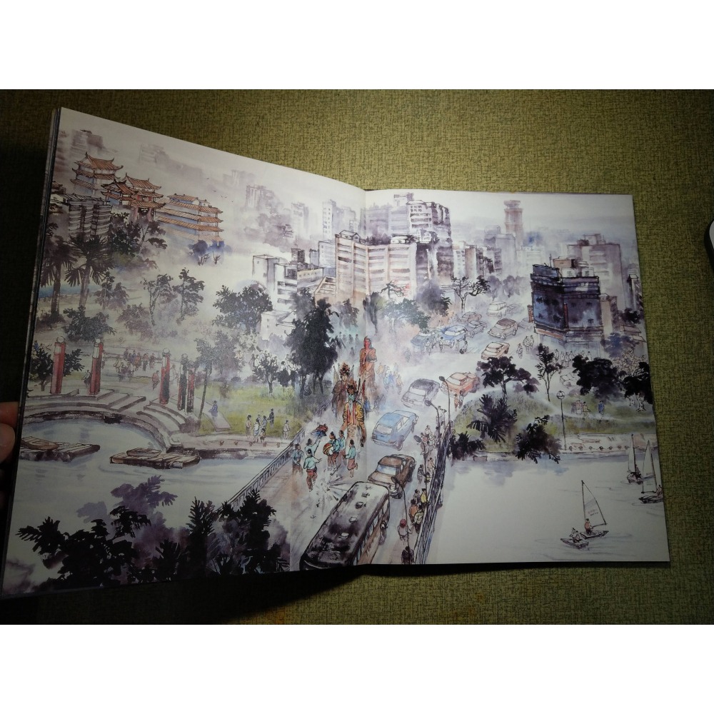 (民國94年 初版)愛河行旅│高雄市立美術館│市長序：高雄市長 謝長廷│高雄、高雄市、愛河、書、二手書│七成新-細節圖7