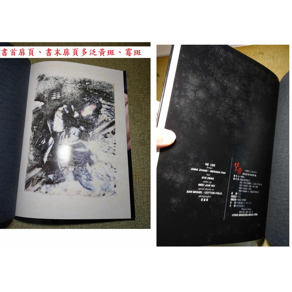 荳蔻：陳德容寫真集(書皮磨損)│陳德容│萬盛│陳德容寫真、寫真、寫真集、寫真書、書、二手書│七成新-細節圖6