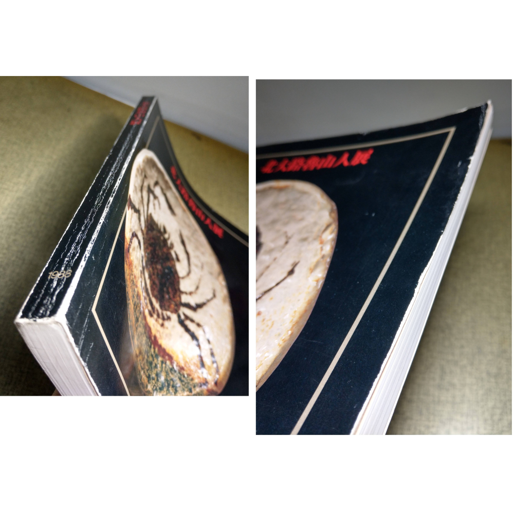 (日文書)北大路魯山人展(書皮磨損)│北大路魯山人│神奈川縣立近代美術館、京都新聞社│北大路 魯山人、書、二手書│六成新-細節圖4