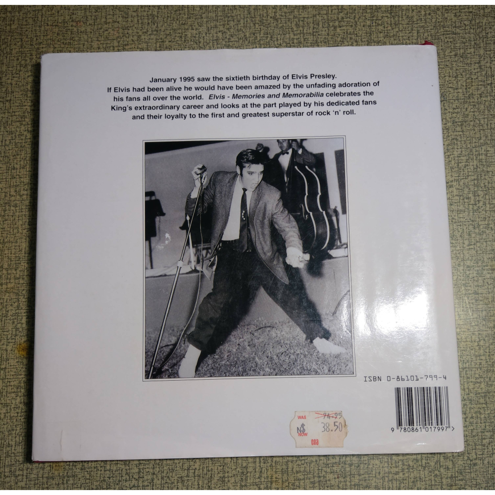 (原文、現貨)Elvis：memories and memorabilia│RICHARD│貓王、貓王艾維斯、書│七成新-細節圖6