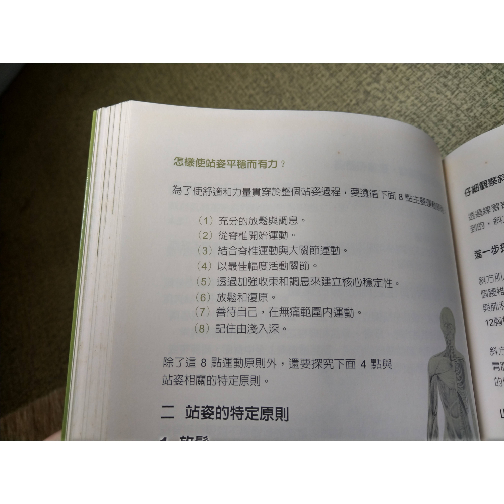瑜伽體式與解剖(已明顯泛黃、許多書斑)│馬海燕│晨星│瑜伽體式 與 解剖、瑜珈體式與解剖、書、二手書│六成新-細節圖5