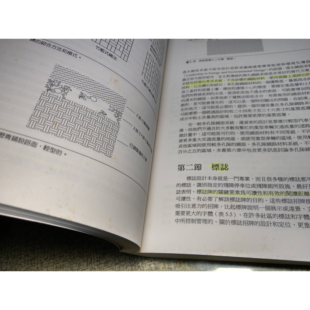 敷地計畫與設計手冊：第二版(多泛黃斑、多劃記)│Thomas、張效通│六合│敷地計畫、書、二手書│六成新-細節圖6