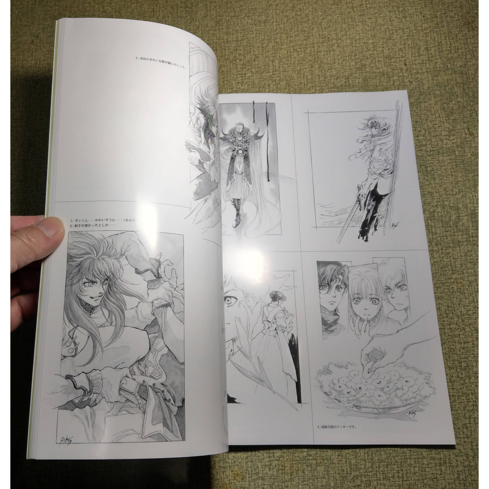 (現貨、原文書)鈴木理華畫集：女王と海賊と天使たち│鈴木理華│中央公論新社│鈴木理華画集、女王 海賊 天使、書│七成新-細節圖8