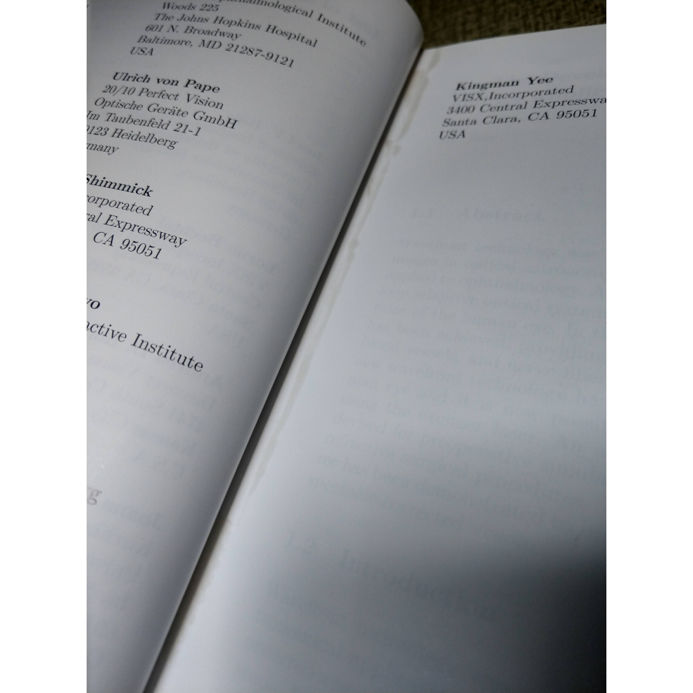 Aberration-Free Refractive Surgery│JOSEF BILLE│Springer│七成新-細節圖7