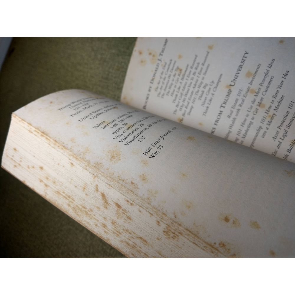 (現貨、原文書)THINK LIKE A CHAMPION(大量書斑)│DONALD TRUMP│美國總統 川普│老書-細節圖5