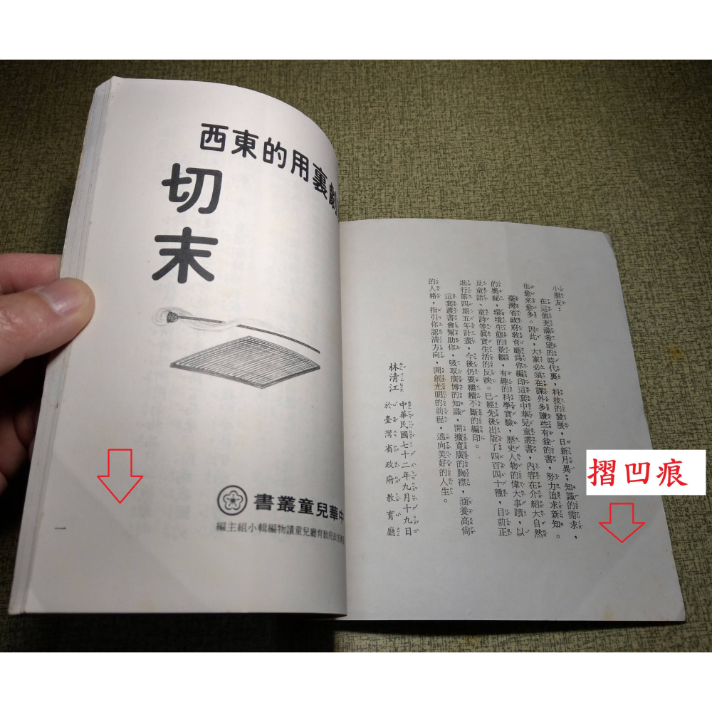 國劇裏用的東西：切末(泛黃、書斑)│張大夏│中華兒童叢書│國劇、國劇裏用的東西切末、書、二手書、國劇裡用的東西│老書-細節圖5