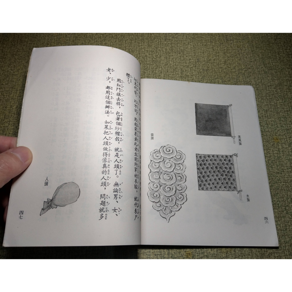 國劇裏用的東西：切末(泛黃、書斑)│張大夏│中華兒童叢書│國劇、國劇裏用的東西切末、書、二手書、國劇裡用的東西│老書-細節圖9