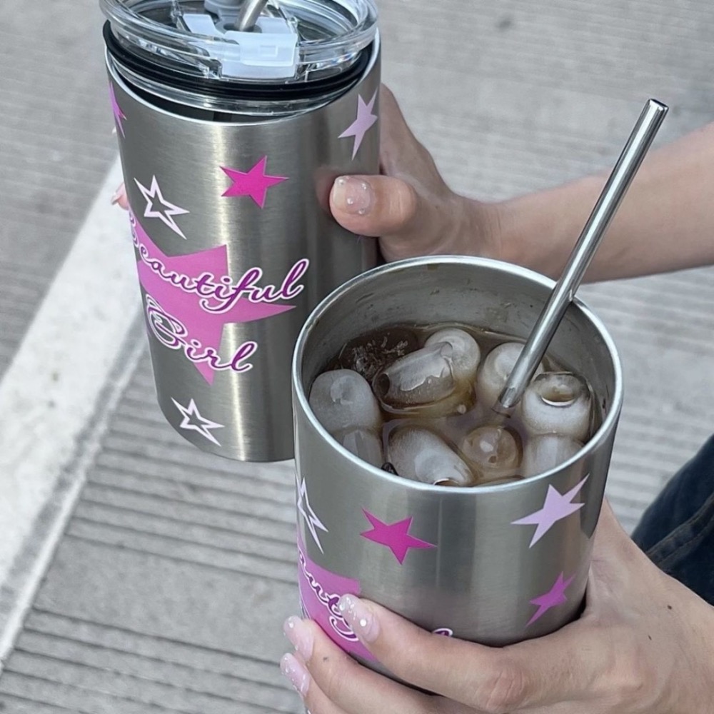 預購｜Y2K美式辣妹專用保溫杯-細節圖4