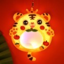 炫彩卡通動物燈籠∣春節 元宵提燈 中秋節燈籠  閃光花燈 美勞燈籠 新年手作材料包 幼兒園材料包 手工DIY∣小麥手作舖-規格圖11