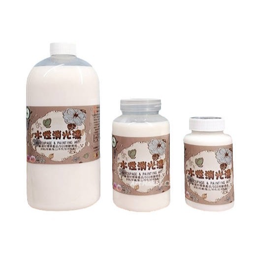 MIT水性保護漆【不回黏-亮光】【不回黏-消光】︱台灣現貨 水性抗菌防霉 美術作品專用保護膠 畫作保護漆︱小麥手作舖-細節圖2