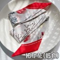 小麥手作舖︱復古綁頭髮絲巾︱麻布袋絲巾 絲帶 綁髮帶 綁頭髮絲巾 飄帶 髮帶蝴蝶結 髮帶 絲巾 髮飾 綁包絲巾 頭帶-規格圖11