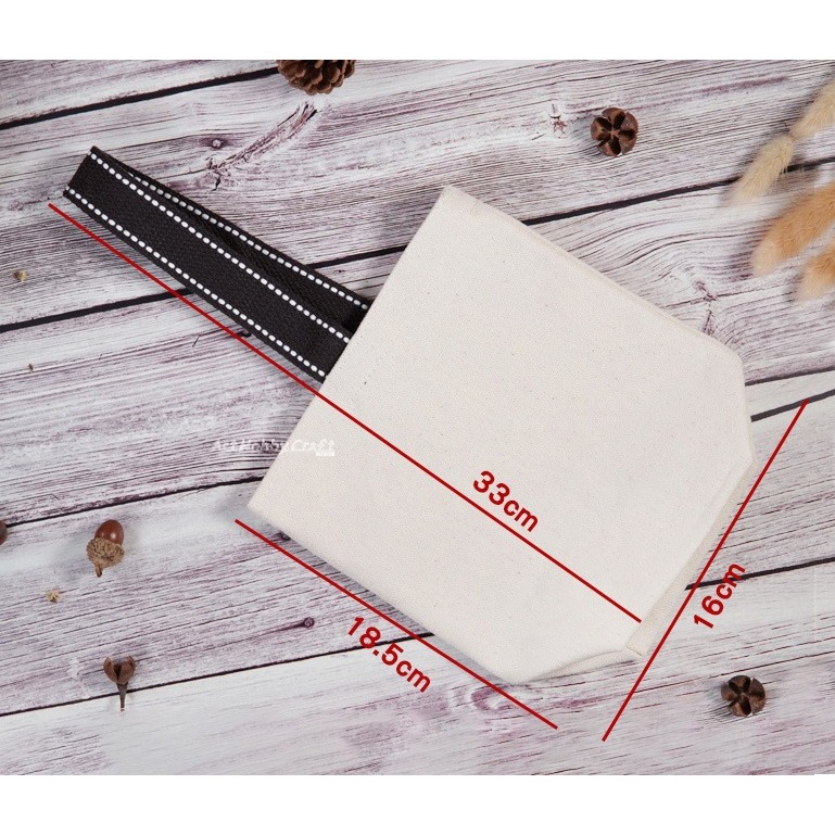 冰霸杯飲料袋丨台灣現貨 胚布米色 MIT帆布袋 紮染飲料袋 蝶古巴特水壺袋 拼貼帆布袋 飲料袋 水壺袋 ∣小麥手作舖-細節圖5