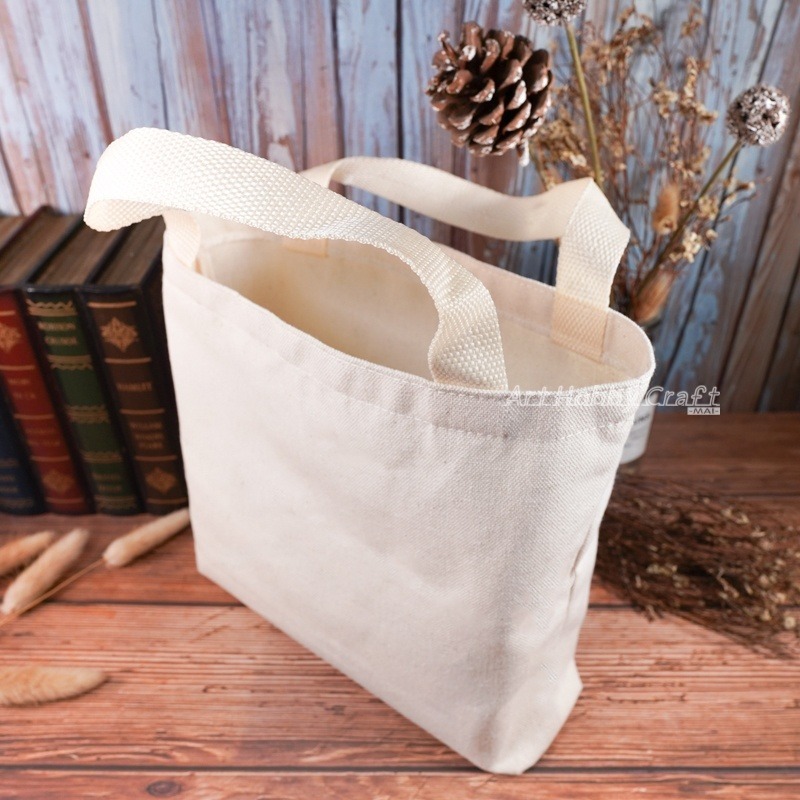 小麥手作舖︱雙杯-飲料提袋/帆布袋︱MIT帆布袋 雙杯飲料袋 帆布手提包 帆布包 手提袋 蝶古巴特收納袋 環保袋 胚布袋-細節圖6