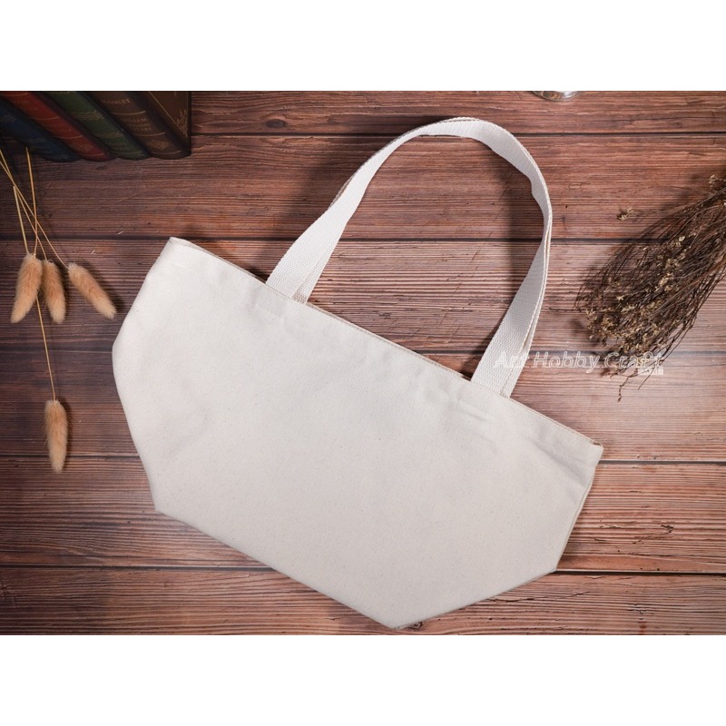 小麥手作舖︱【六杯飲料購物袋】大寬底便當袋/帆布袋︱MIT帆布袋 帆布手提包 帆布包 手提袋 蝶古巴特 收納袋 環保袋-細節圖5