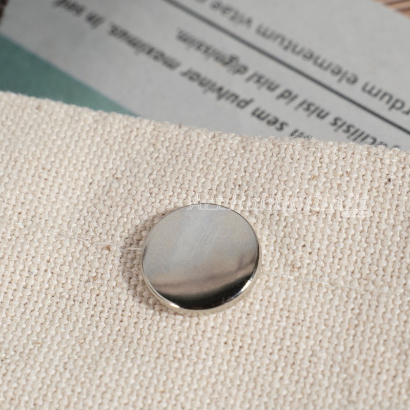 小麥手作舖︱【按扣款/有內袋便當袋】胚布米色︱帆布手提包 帆布包 手提袋 蝶古巴特 收納袋 環保袋 便當袋 購物袋-細節圖5